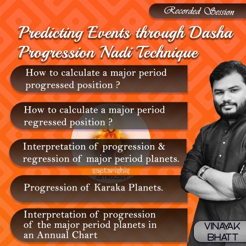Prediction Events through Dasha Progression Nadi Technique