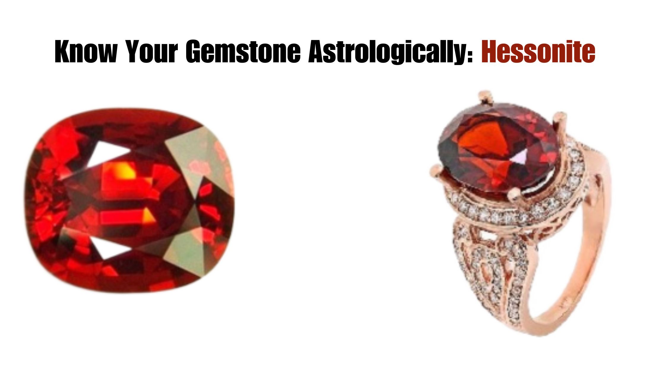Hessonite Gemstone | Gomedh Gemstone