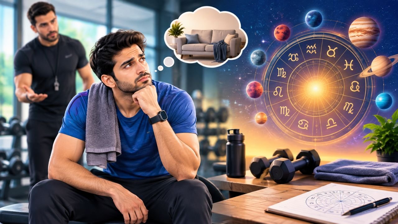 Your Horoscope Already Knows Why You Quit the Gym – Don’t Blame the Trainer, Check Your Grahas
