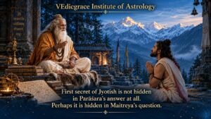 Secret of Jyotish Is Hidden Before Parasara